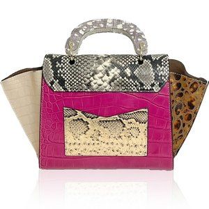 Brand new one-of-a-kind Italian premium leather handbag.